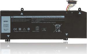 1F22N 0HYWXJ HYWXJ 0JJPFK JJPFK Laptop Battery Replacement for Dell Alienware M15 R1 P79F, Alienware M17 R1 P37E P79F001 P37E001 Dell G7 7590 G7 7790 G5 5590 5590-D2783W D2743B D2843W Series