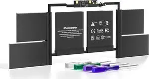 Runpower A1707 A1820 Battery, Laptop Replacement Battery Compatible with MacBook Pro 15 inch A1707 (Late 2016 Mid 2017), Lithium Polymer EMC 3072 3162