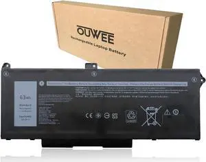OUWEE RJ40G Laptop Battery Compatible with Dell Latitude 5420 Latitude 5520 Precision 3560 Series 01K2CF 075X16 WY9DX 0WK3F1 0M3KCN 005R42 15.2V 63Wh