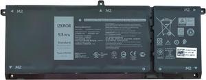 IZKROR H5CKD 53Wh Battery Replacement for Dell Latitude 3410 3510 Vostro 5300 5301 5401 5402 5501 5502 Inspiron 5300 7300 5401 5402 5501 Inspiron 5400 7300 2-in-1 Silver Series JK6Y6 7T8CD TXD03 9077G