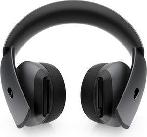 Alienware 7.1 PC Gaming Headset AW510H-Dark: 50mm Hi-Res Drivers - Noise Cancelling Mic - Multi Platform Compatible(PS4,Xbox One,Switch) via 3.5mm Jack,Black