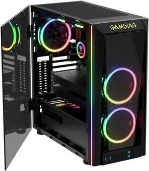 GAMDIAS GD-TALOS M1A No Power Supply ATX/Micro-ATX/Mini-ITX Mid Tower (Black) GAMDIAS GD-TALOS M1A No Power Supply ATX/Micro-ATX/Mini-ITX Mid Tower (Black)