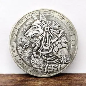Hobo Nickel Coin Anubis God of Ancient Egypt Copy US Old American Commemorative Art Token