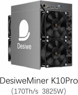 K10Pro 170Th/s 3825W Bitcoin Miner SHA256 Powerful Mining Hardware from Desiwe