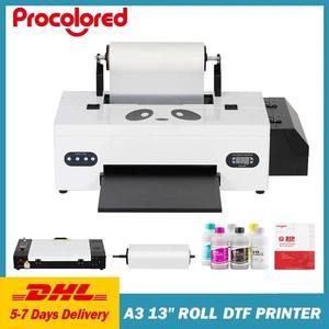 A3 Dtf Printer Direct To Film Printing Machine With Roll Feeder For TShirts And Textile 13 Single Head Version R1390L1800Dx5