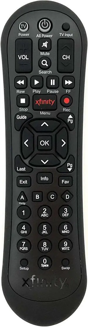 Replacement Remote Control for Xfinity Comcast XR2 | Compatible with RNG & PACE Cable Box Receivers | Easy Setup TV Remote | 1 Pack Replacement Remote Control for Xfinity Comcast XR2 | Compatible with RNG & PACE Cable Box Receivers | Easy Setup TV Remote | 1 Pack