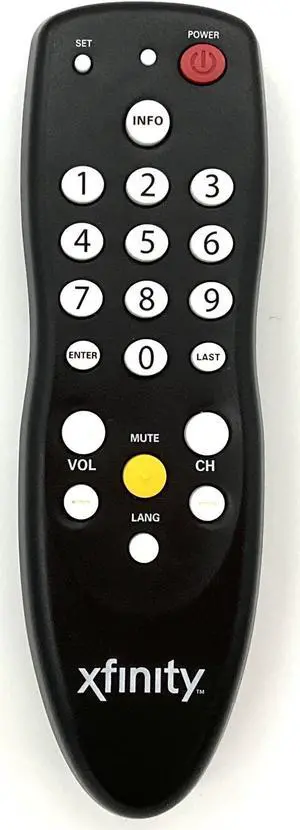 Replacement Remote Control for Xfinity Comcast DTA Mini Cable Box Receivers | Easy Setup TV Remote | Compatible Replacement | 1 Pack Replacement Remote Control for Xfinity Comcast DTA Mini Cable Box Receivers | Easy Setup TV Remote | Compatible Replacement | 1 Pack