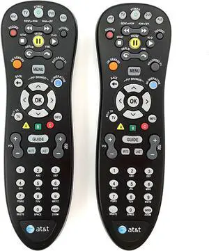 2 Pack Replacement Remote Control for AT&T S10-S1 | Compatible with TVs, Cable Boxes & Audio Devices | Universal Entertainment Remote | Easy Setup 2 Pack Replacement Remote Control for AT&T S10-S1 | Compatible with TVs, Cable Boxes & Audio Devices | Universal Entertainment Remote | Easy Setup