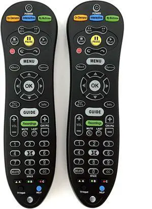 2 Pack Replacement Remote Control for AT&T S30-S1A | Compatible with TVs & Audio Devices | Universal Entertainment Remote | Easy Setup 2 Pack Replacement Remote Control for AT&T S30-S1A | Compatible with TVs & Audio Devices | Universal Entertainment Remote | Easy Setup