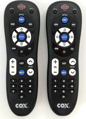 2 Pack Replacement IR Remote Control for Cox URC-2220 Mini Box | Compatible Cable Box TV Remote | Easy Setup 2 Pack Replacement IR Remote Control for Cox URC-2220 Mini Box | Compatible Cable Box TV Remote | Easy Setup