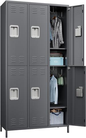 GangMei Metal Storage Cabinet with Lock,Garage Storage Cabinet