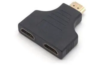 1080P HDMI-compatible to 2 Female 1 in 2 Out Splitter Adapter Converter HDMI 1 to 2 Cable 1080P HDMI-compatible to 2 Female 1 in 2 Out Splitter Adapter Converter HDMI 1 to 2 Cable