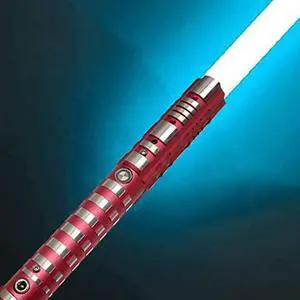 Lightsaber Star Wars, Replica Toy for Kids Metal Handle USB Charging Removable Real Experience Dueling 770MM 1,iceblue