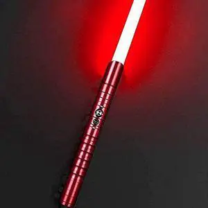 Lightsaber, color handle, 11 kinds of color-changing lighting, sound effects are very suitable for adults and children's toys lightsabers RedHandle--redLight