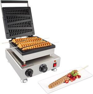 AP-502 Stick Waffle Maker | Professional Stainless Steel Waffle Stick Machine | 4 Big Waffles