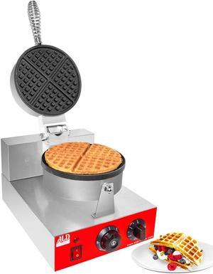 AR-HWB1 Belgian Waffle Maker | Waffle Iron with Red Panel | Nonstick