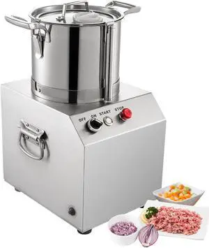 A-QS8010 Food Chopper | 10 L | Electric Food Processor | Stainless Steel | 1400RPM Motor | Wide Application