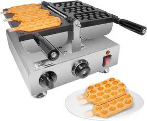 ALDKitchen Honeycomb Waffle Iron | 3 Waffles on a Stick | Stick Waffle Maker | 110V