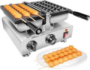 ALDKitchen Waffle Stick Maker | 3 Bead-Shaped Waffles | Waffles on a Stick Iron