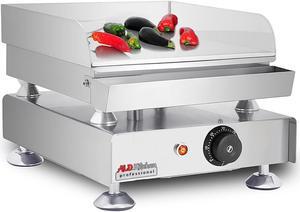 Flat Top Griddle | Teppanyaki Grill | Single, Dual or Triple Thermostat | Commercial Use | Nonstick