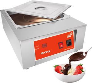Electric Chocolate Tempering Machine | Commercial Chocolate Melting Pot | Stainless steel | Digital