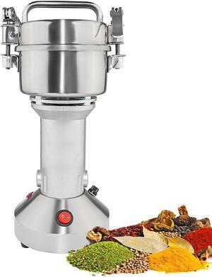 GR-V100 Grain Mill Commercial | Electric Wheat Grinder | 100g | Spices and Herbs| Stainless Steel