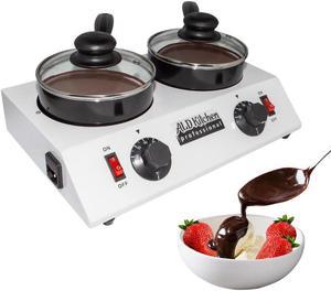 Chocolate Melting Machine | Professional Tempering Pot | Electric Fondue | Double pot