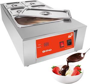 Electric Chocolate Tempering Machine | Commercial Chocolate Melting Pot | Stainless steel | Digital
