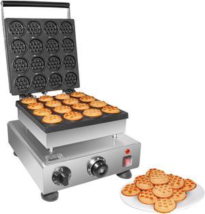 ALDKitchen Poffertjes Maker | 16 Mini Dutch Pancakes | Poffertjes Grill | 110V