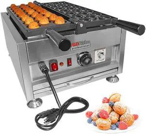 ALDKitchen Walnut-Shape Waffle Maker | Stuffed Waffle Iron | 23 Nut Waffles | 110V
