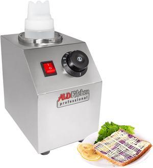 AP-310S Sauce Dispenser Commercial | Electric Sauce Heater | 1-Head Sauce Warmer | Stainless Steel