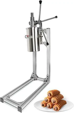 ALD-281 Churros Maker | 3-Hole Nozzles | Manual | Deep Fryer | No plug