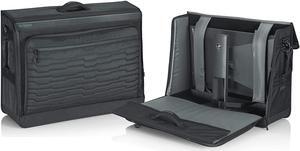 Slappa Gaming Monitor Tote Bag with Water Resistant Zippers and Adjustable Carry Strap; Fits 27"-32" Monitors