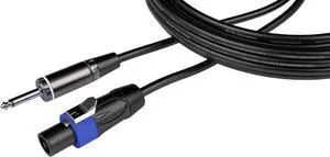 Gator Cableworks Composer Series 3 Foot Twist Lock to 1/4" Speaker Cable - GCWC-SPK-03-1TL