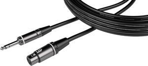 Gator Cableworks Composer Series 5 Foot Female XLR  ¼ TRS Microphone Cable  GCWC-XLR-05FTRS