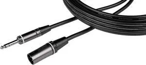Gator Cableworks Composer Series 5 Foot Male XLR  ¼ TRS Microphone Cable  GCWC-XLR-05MTRS