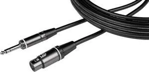 Gator Cableworks Composer Series 10 Foot Female XLR  ¼ TRS Microphone Cable  GCWC-XLR-10FTRS