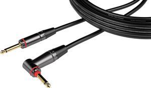 Gator Cableworks Headliner Series 20 Foot Straight to Right Angle Quiet Connect Instrument Cable - GCWH-INS-20RAQT