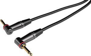 Gator Cableworks Headliner Series 6 Inch Right Angle to Right Angle Instrument Patch Cable - GCWH-INS-6INRA