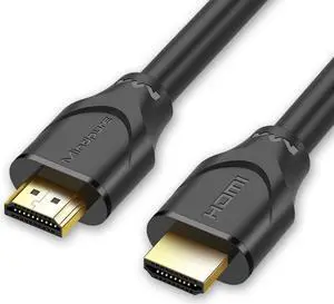 4K HDMI2.0 Male to Male Cable, Support 4K@60Hz, ARC, HDR, 18Gbps, 3D, Ethernet, Ultra High Speed 1.5M HDMI Cable, Compatible with TV, Blu-Ray, Projector, Soundbar, Sky, PC, Laptop 4.9 ft.