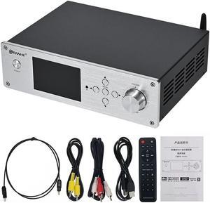 RH-202XPRO Desktop HIFI Digital Music Player Dual ES9038Q2M DAC QCC5125 Bluetooth 5.1 Decoding Music Turntable Support DSD256 DTS