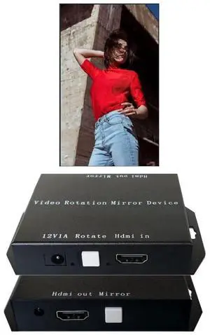 RT001 1080P 60Hz HDMI Video Image Rotator 90/180/270 Degree Image Flip for Vertical Screen Display RT001 1080P 60Hz HDMI Video Image Rotator 90/180/270 Degree Image Flip for Vertical Screen Display