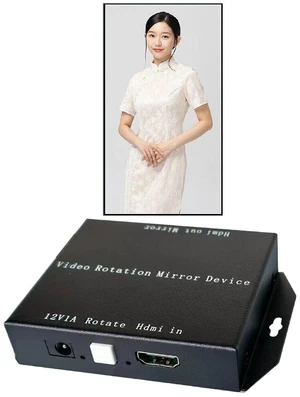 HD Video Image Rotator 90/180/270 Degree Image Flip for Vertical Screen Display 1080P HD Video Image Rotator 90/180/270 Degree Image Flip for Vertical Screen Display 1080P