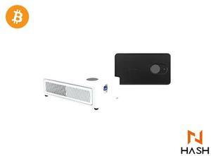 New Canaan Avalon Nano 3S Bitcoin BTC Miner 6TH 140W Quiet ASIC Miner with Original Power Supply Ideal for Home Office Mining Stake Pool Solo Support White Black Radom Color