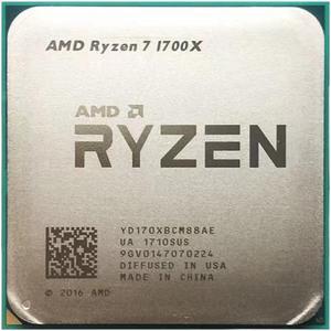 FOR AMD Ryzen 7 1700X 3.4 GHz Eight-Core Sixteen-Thread 6C12T CPU Processor Socket AM4  R7 1700X [ NO FAN ] R7-1700X Desktop Processor WORK ON A320 B350 Z370 A320M B350M Z370M