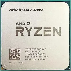FOR AMD Ryzen 7 2700X 3.7 GHz GAMING Zen+Eight-Core Sixteen-Thread 6C12T 16M 105W CPU Processor  Socket AM4 R7 2700X [ NO FAN ] R7-2700X Desktop Processor WORK ON A320 B350 Z370 A320M B350M Z370M
