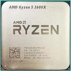 FOR AMD Ryzen 5 2600X  3.6 GHz GAMING Zen+  Six-Core Twelve-Thread 6C12T CPU Processor YD260XBCM6IAF Socket AM4  R5 2600X [ NO FAN ] R5-2600 Desktop Processor WORK ON A320 B350 Z370 A320M B350M Z370M
