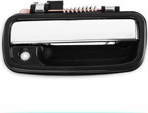 Front Right Exterior Door Handle Fits for Toyota Tacoma Passenger Side Outer Door Handles Replace 69210-35020 (Plastic & Metal)