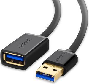USB Extension Cable USB 3.0 High Speed Extender Cord Type A Male to A Female for Oculus VR, Playstation, Xbox,USB Flash Drive, Card Reader, Hard Drive,Keyboard, Printer, Scanner,Camera 5ft/1.5m 30126