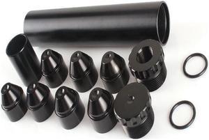 1/2-28  6 inch Aluminum Fuel Trap Solvent Filter for NAPA 4003 WIX 24003 Filters Black 13pcs/set